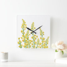 Gult Modern Citrine Blommigt Blooms