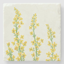 Gult Modern Citrine Blommigt Blooms