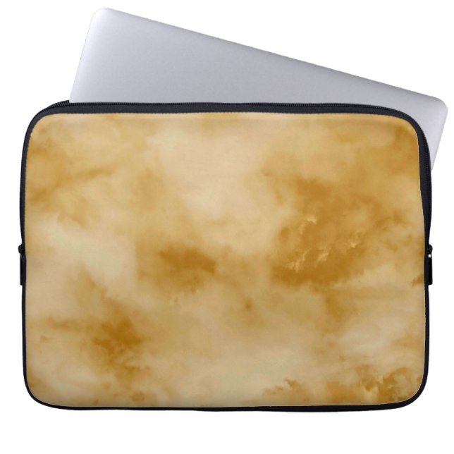 Gult moln laptop fodral (Framsidan)