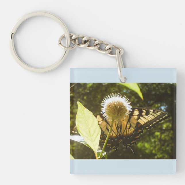 Gult Monarch Acrylic Keychain (Framsidan)