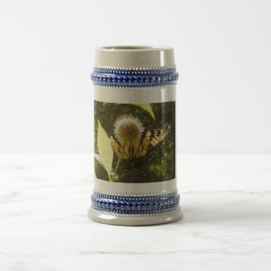 Gult Monarch Flower Stein Mugg