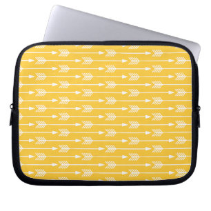 Gult Mönster Laptop Sleeve