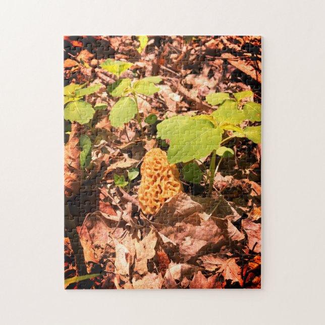 Gult Morel Jigszle Puzzle Pussel (Vertikal)