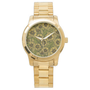 Gult Morsa Armbandsur