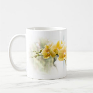 Gult Moth Orchid i Sunshine - Mugg