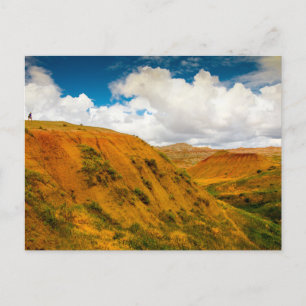 Gult Mounds Overlook, Badlands nationalpark, SD Vykort