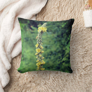 Gult Mullein Wildblomma Kudde