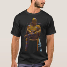 gult Mummy kostym pubg mobil glaciär m416 t-shirt