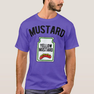 Gult Mustard Flaska Funny Halloween Costume T Shirt