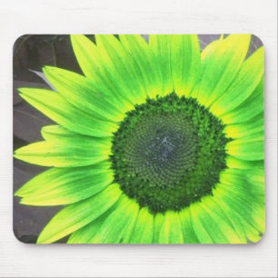 Gult N Grönt Solros Mousepad Musmatta