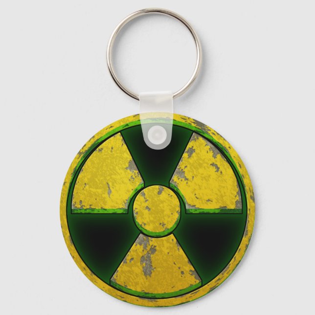 Gult Nuke Nyckelring (Framsida)