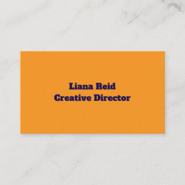 Gult och blått affärskort visitkort