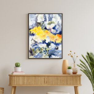 Gult och blått av Charles Demuth Poster