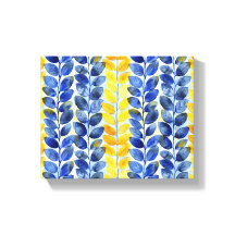 Gult och blått Löv