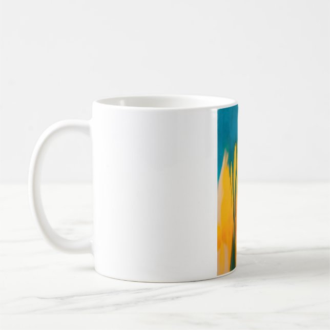 GULT- OCH BLUE-APPARAT KAFFEMUGG (Vänster)