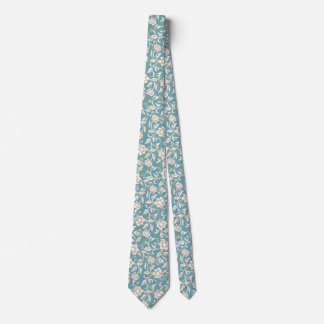 Gult- och Blue Swirling Flowers Slips