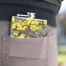 Gult och Brown Camouflage, militär, armé Fickplunta