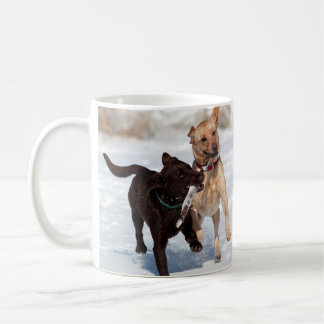 Gult och chokladLabrador Retriever Kaffemugg