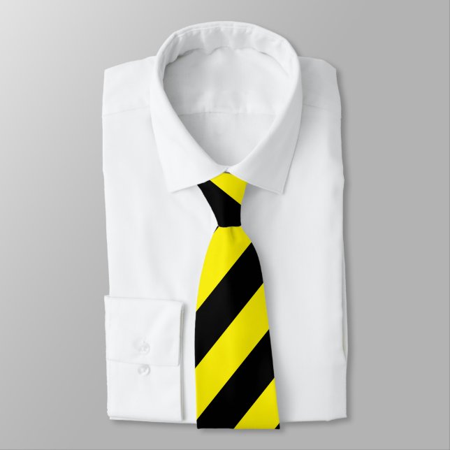 Gult- och för svartrandnacke Tie Slips (Bunden)