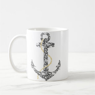 Gult- och Grått-ankarbäcken Kaffemugg