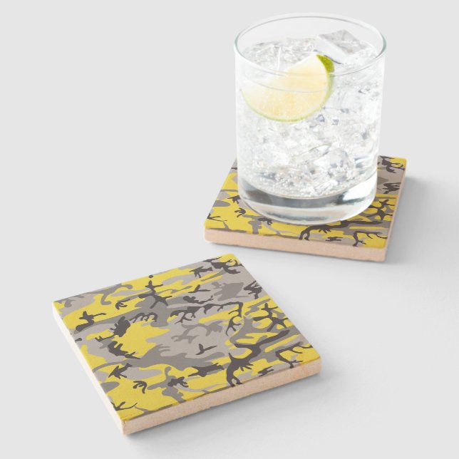 Gult- och Grått-kamouflage, militär, armé Stenunderlägg (Sidan)