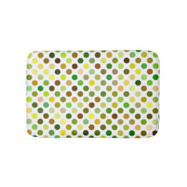 Gult och Grönt Badrumsmatta