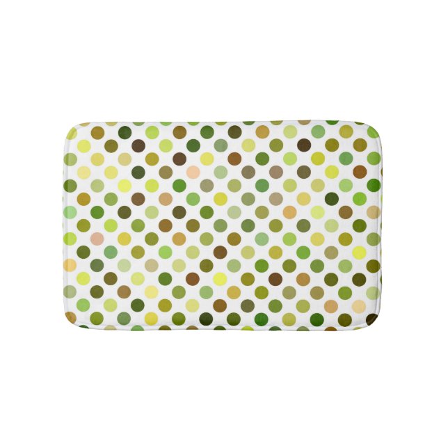 Gult och Grönt Badrumsmatta (Framsidan)