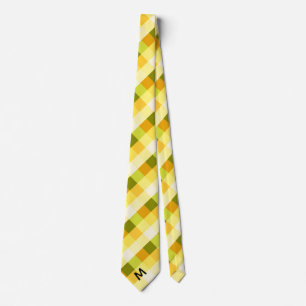 Gult och Grönt Buffalo Play & Monogram Slips