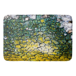 Gult och Grönt Camo-utskrift Badrumsmatta