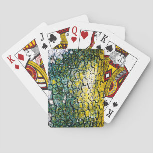 Gult och Grönt Klassiska uppspelningskort Casinokort