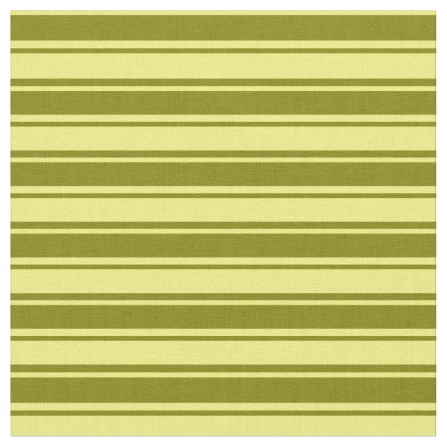 Gult och Grönt Linjer Tyg (Närbild)
