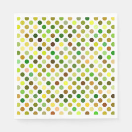 Gult och Grönt Pappersservett