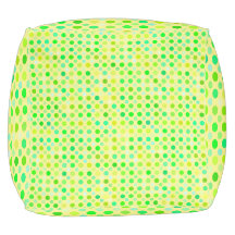 gult och grönt polka dots