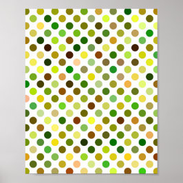 Gult och Grönt Poster