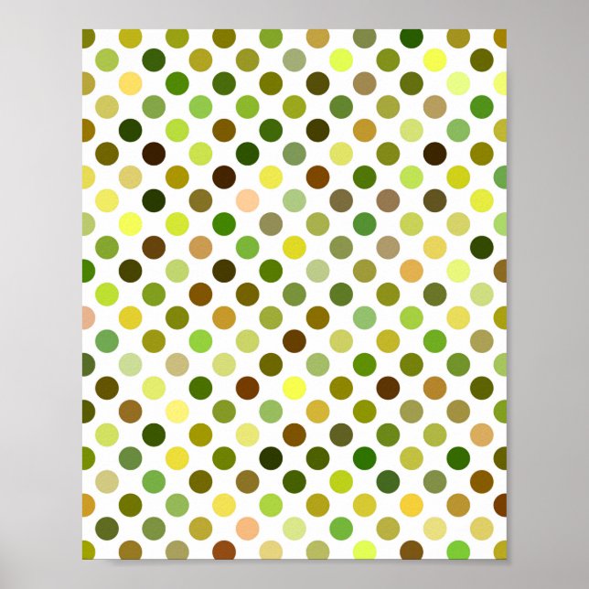 Gult och Grönt Poster (Framsidan)