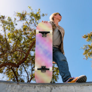 Gult och Lila av abstraktens Rosa Mini Skateboard Bräda 18,5 Cm