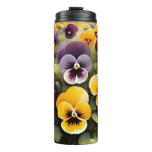 Gult- och lila-paneler vattenfärgsmåla