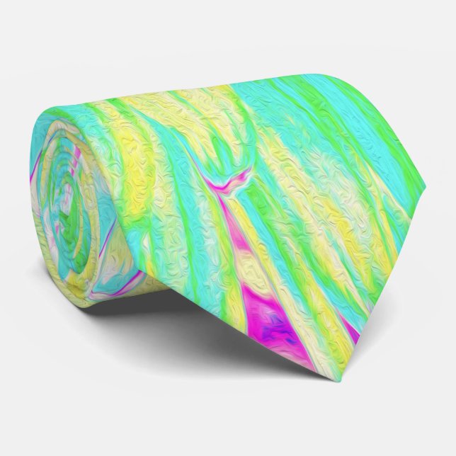 Gult och Magenta Dahlia Flower Slips (Rullad)