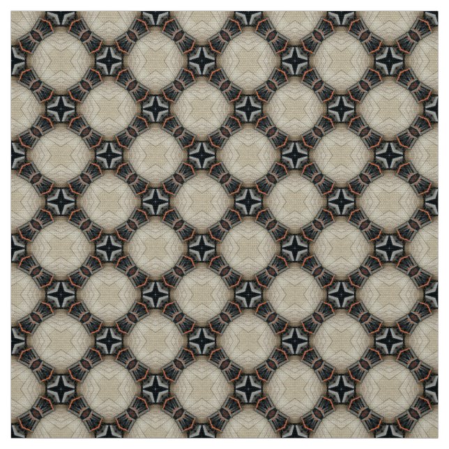 Gult och Mörk Grått-klädsel av  Tyg (Provkarta)