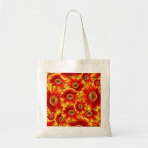 Gult och Orange Gerbera Daisy Tygkasse