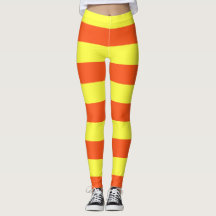 Gult och Orange Halloween Rand Candy corn