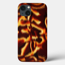 Gult och röda prickar ser suddiga ut med defekt