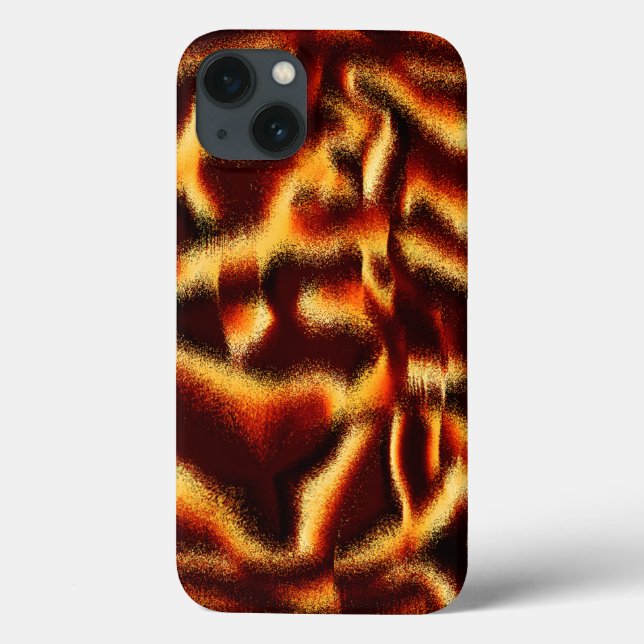 Gult och röda prickar ser suddiga ut med defekt (Baksida)