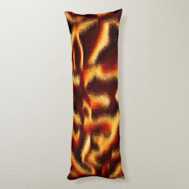 Gult och röda prickar ser suddiga ut med defekt kroppskudde