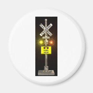 Gult och röda signaler magnet