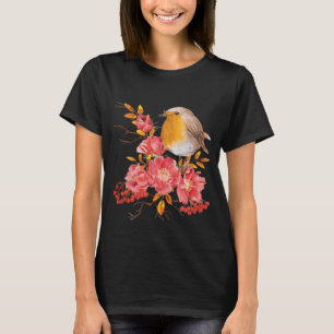 Gult och rödpoppor t shirt