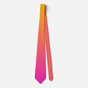 Gult- och rosa-gradientomber slips