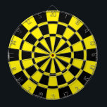 Gult och svart darttavla<br><div class="desc">Gult- och svartpilen stiger ombord</div>