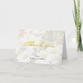 Gult och Tack för grått-skript i bakgrunden Kort