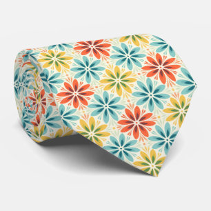 Gult Orange Blue Summer Flowers Slips